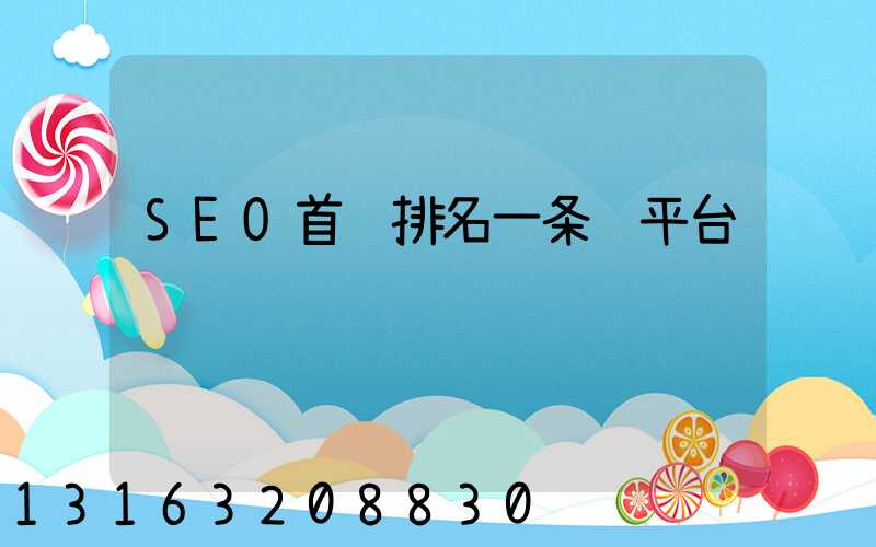 SEO首页排名一条龙平台