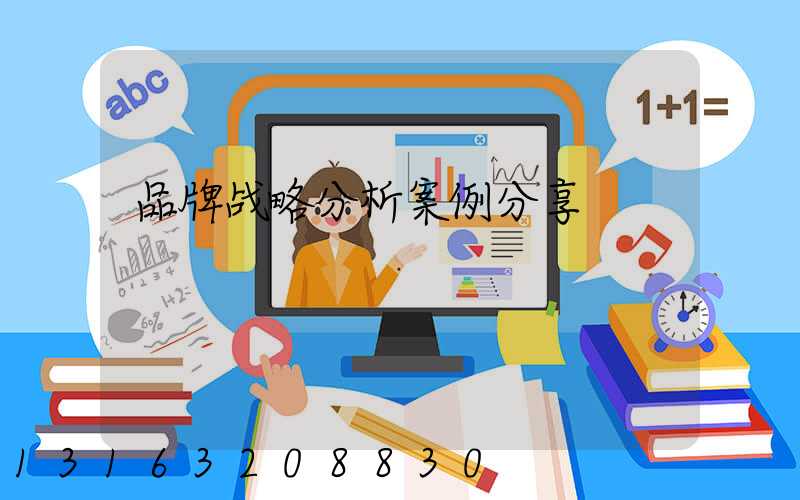 品牌战略分析案例分享