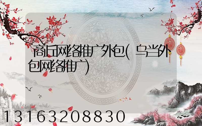 商丘网络推广外包(乌当外包网络推广)