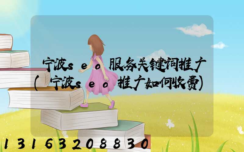 宁波seo服务关键词推广(宁波seo推广如何收费)