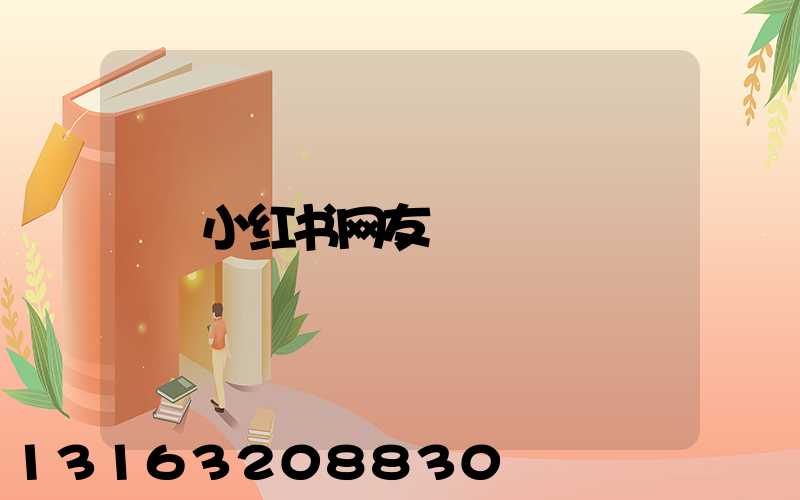 小红书网友