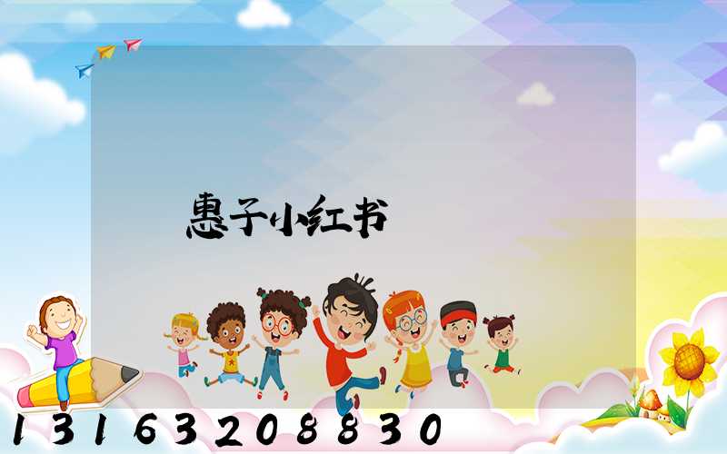 惠子小红书