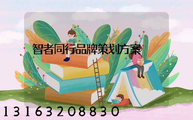 智者同行品牌策划方案