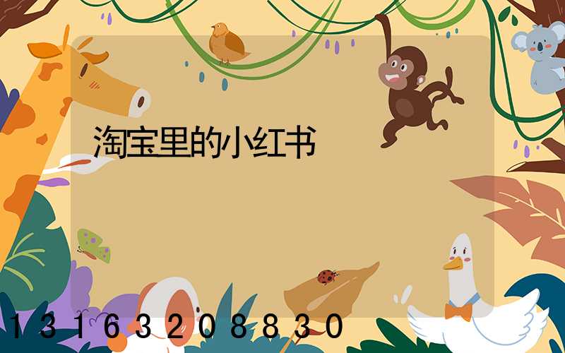 淘宝里的小红书